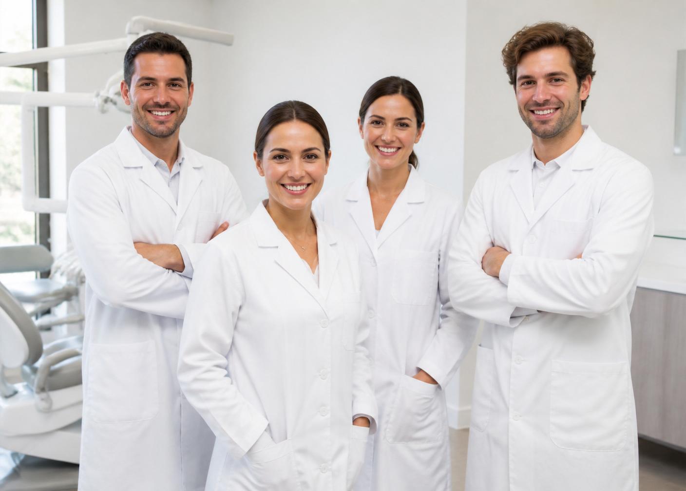 Equipe profissional da House Dents Odonto Estética